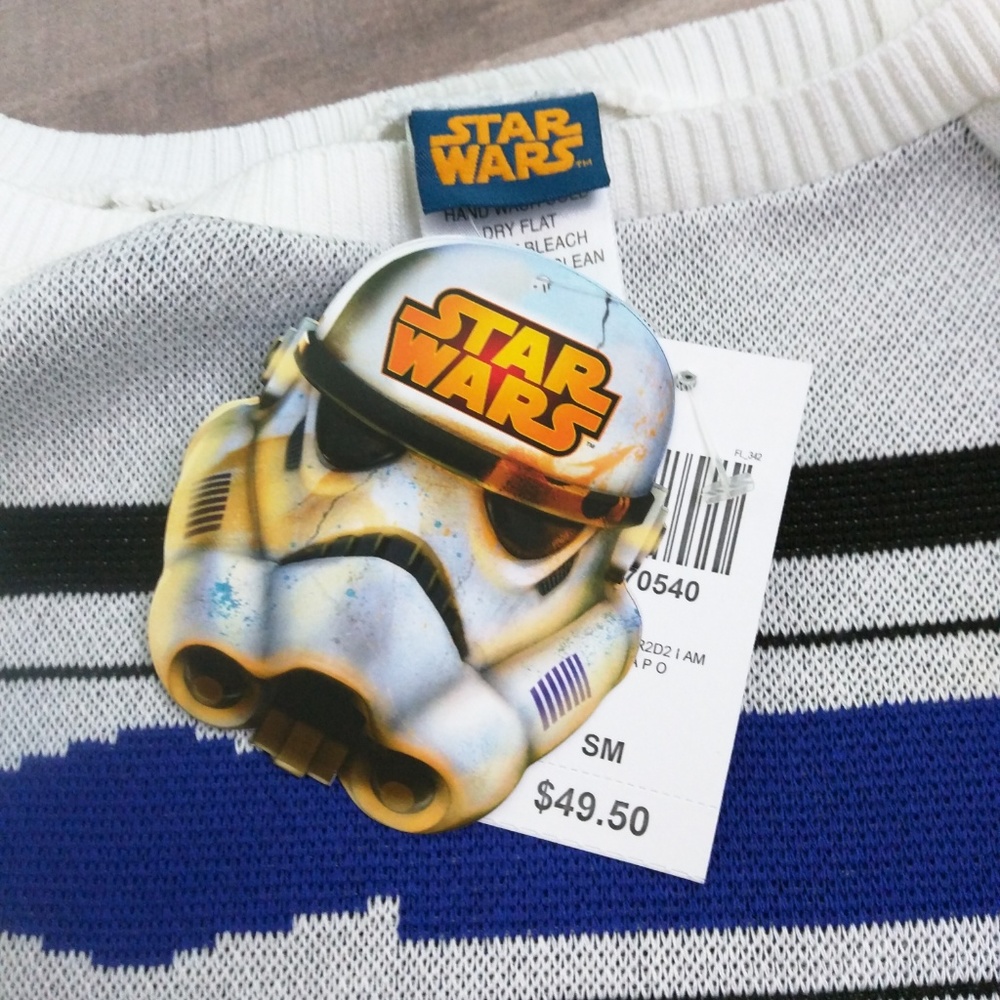 NWT Hot Topic R2-D2 sweater - Picture 5 of 6